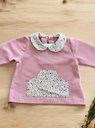 Sudadera para niña Colección Clavel
