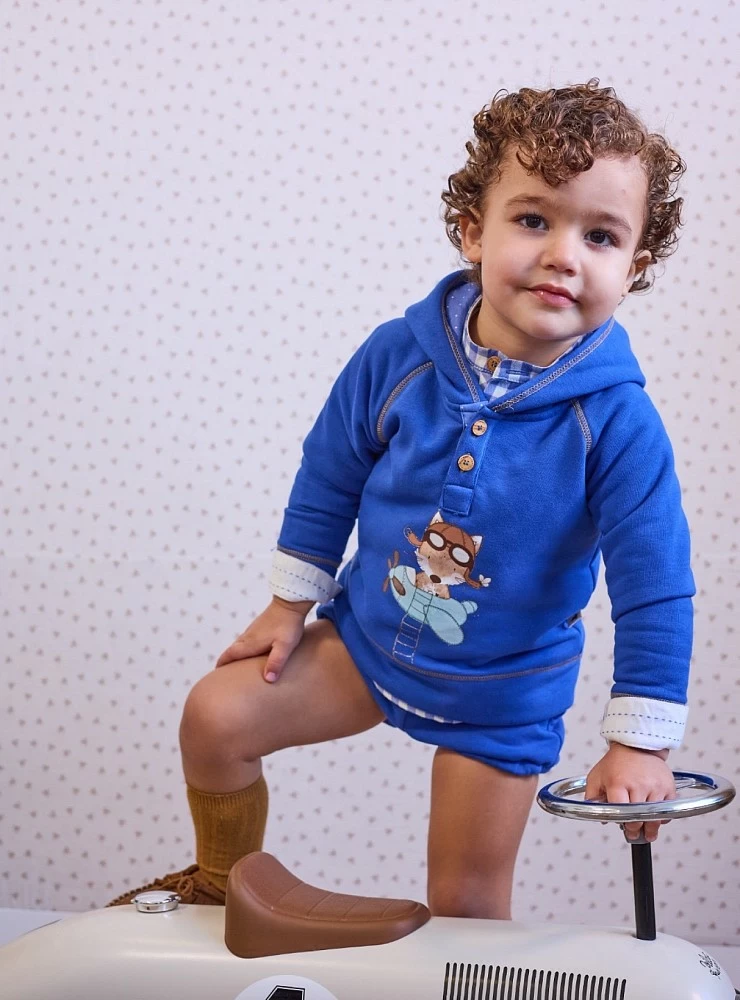 Sudadera y bombacho Children choco de La Martinica