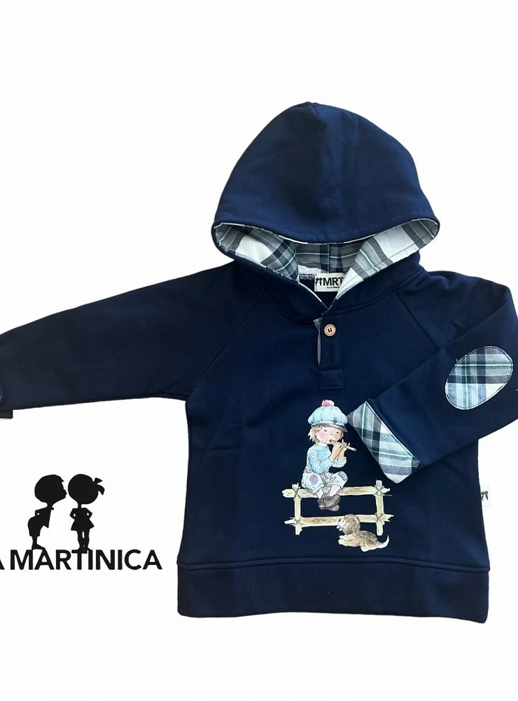 Sweatshirt for boy Pandora Collection of Martinique