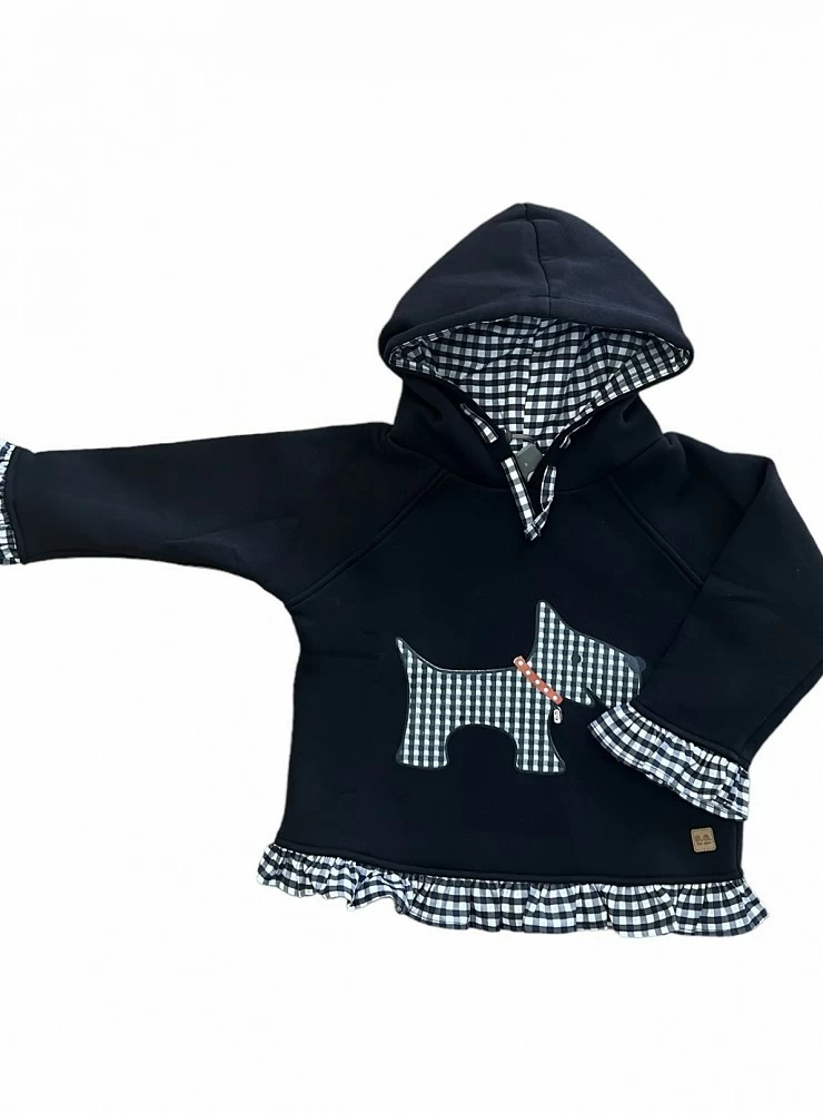 Sweatshirt for girls Perros collection by José Varón