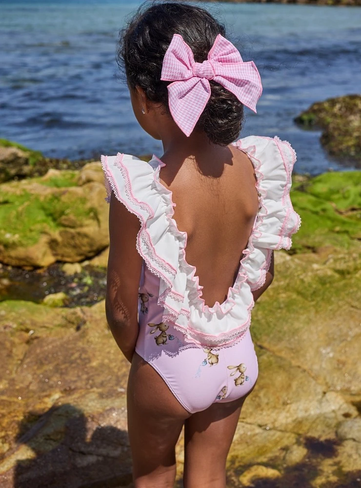 Swimsuit for girls from the Rabbits collection