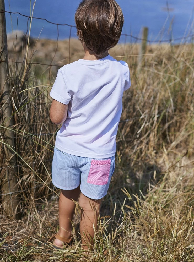 T-shirt and boxer set for boys from La Martinica Seychelles collection