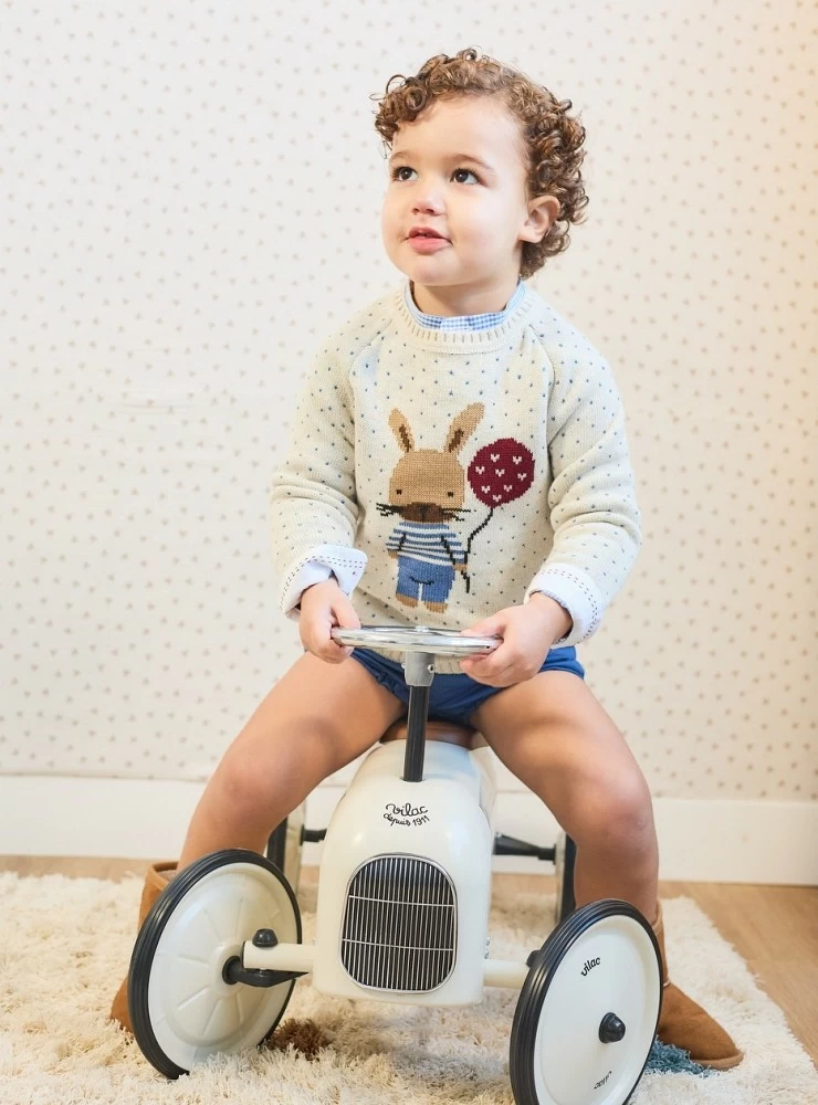 Three-piece outfit for boys from La Martinica Terracotta Collection