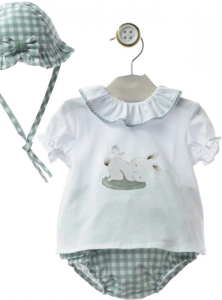 Three-piece outfit for girls, Gres collection