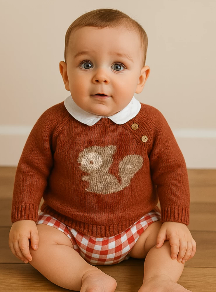 Three-piece set for boys, Ardilla collection