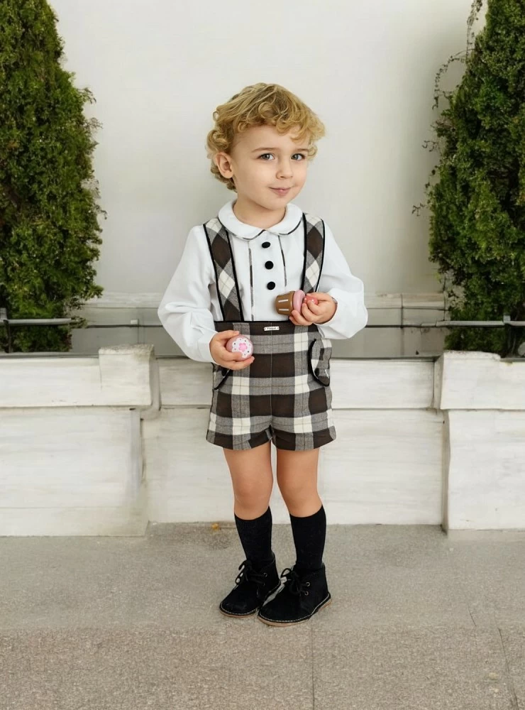 Three-piece set for boys from the Chocolate collection