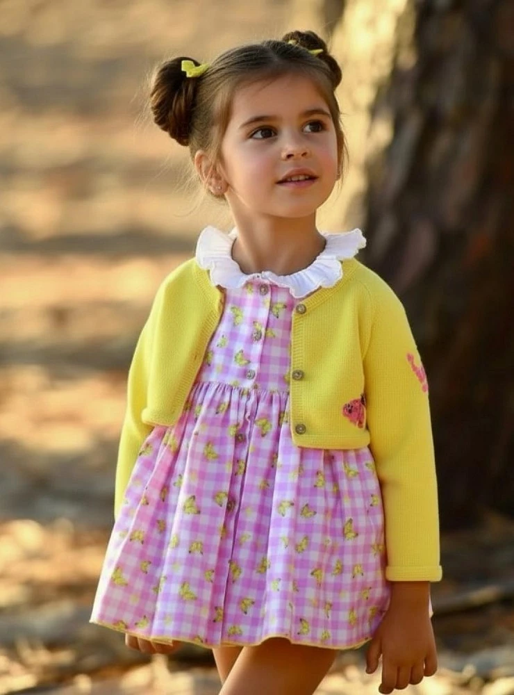 Three-piece set for girls, Butterfly collection