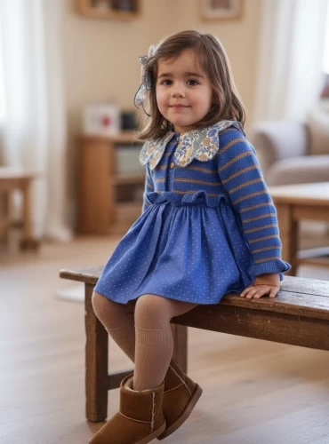 Three-piece set for girls Children's Choco from La Martinique