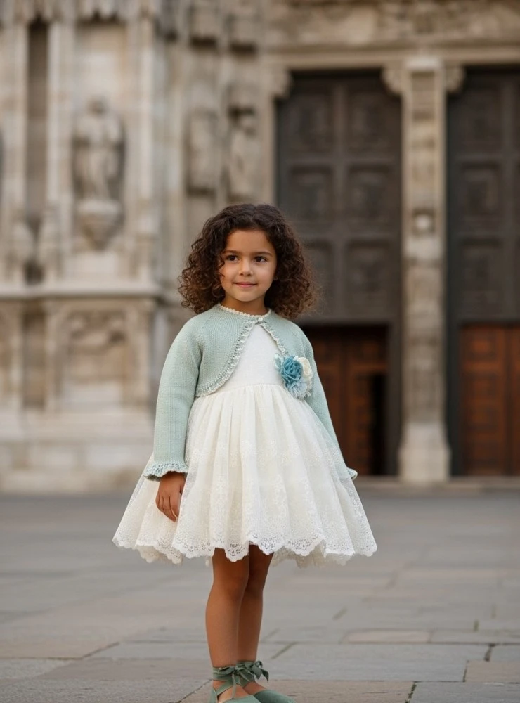 Three-piece set for girls from the Praline collection