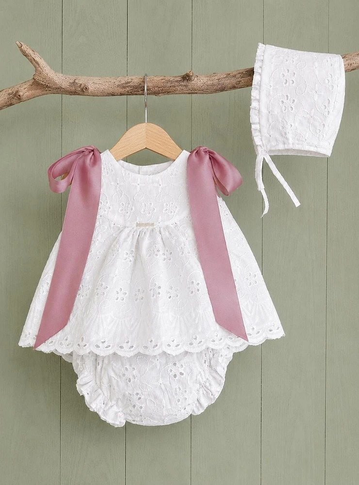 Three-piece set for girls, Mother-of-Pearl Collection