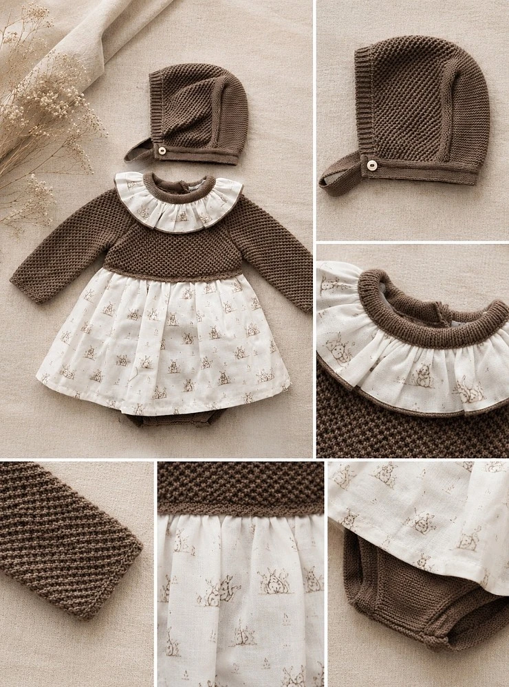 Three-piece set for girls, Orejotas collection