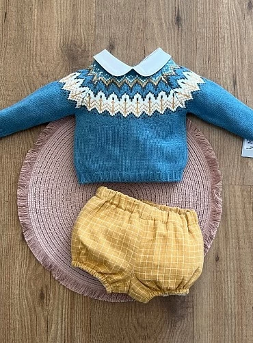 Two-piece baby boy set Simba Collection