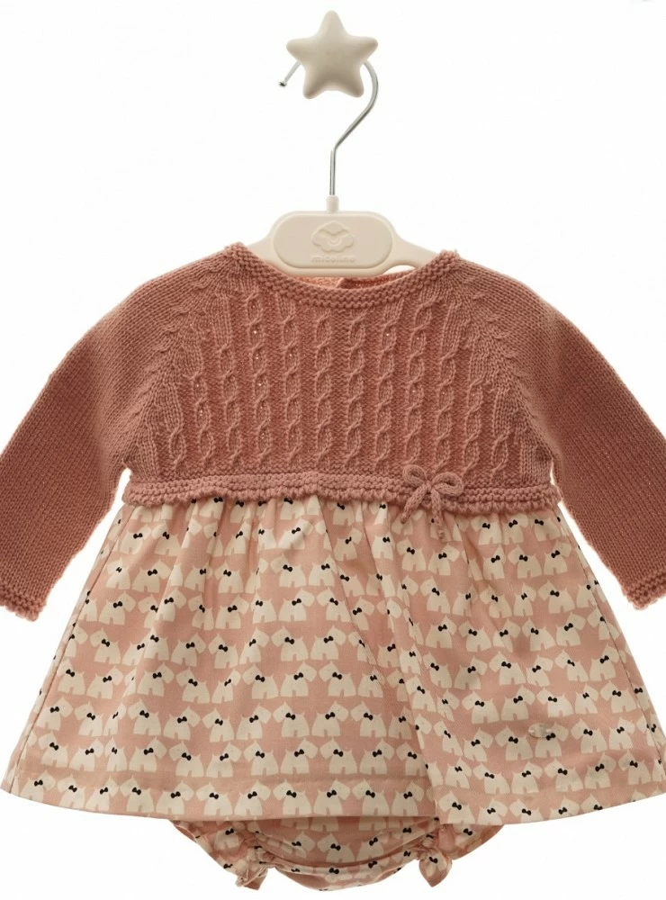 Two-piece baby girl set Mafalda Collection