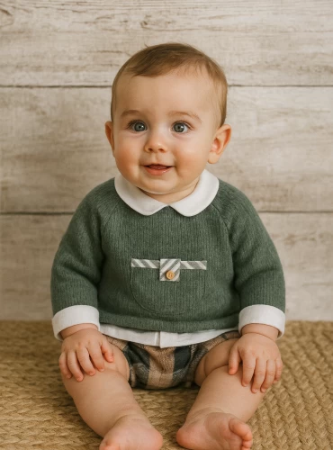 Two-piece set for boys, Angora collection