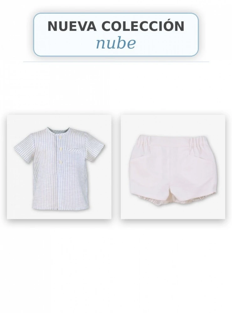 Two-piece set for boys, Cloud Collection
