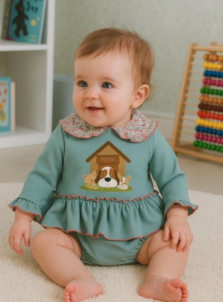 Two-piece set for girls, Pet Shop collection