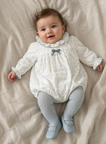 Unisex Baby Romper from Caravia 100% Cotton