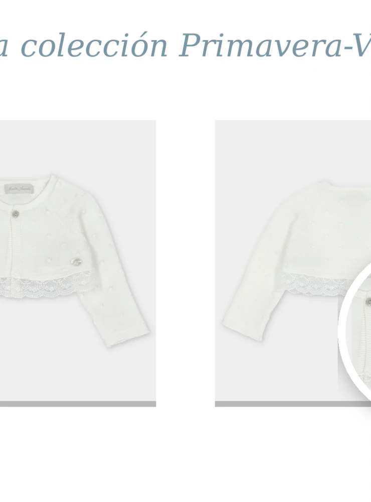 Unisex Christening Jacket from the Victoria Collection