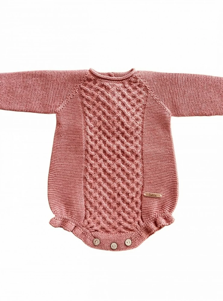 Unisex merino wool romper from the Dream Nest collection