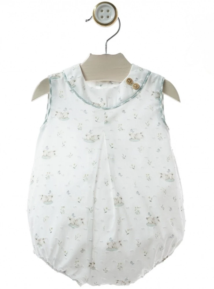 Unisex polka dot romper Gres Collection