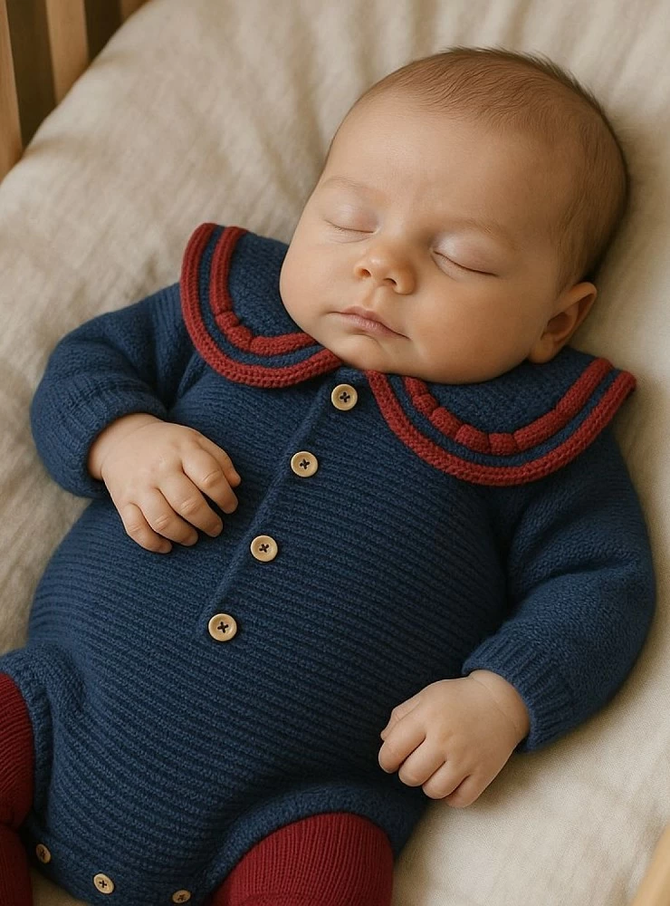 Unisex romper, charcoal collection