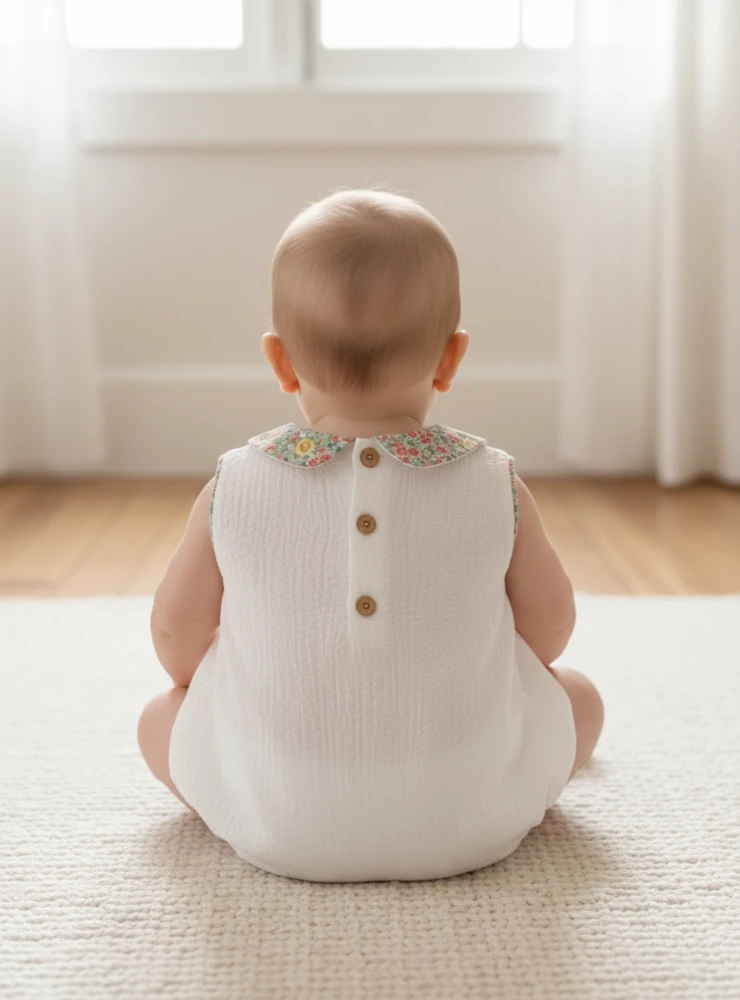 Unisex romper from the Lena collection