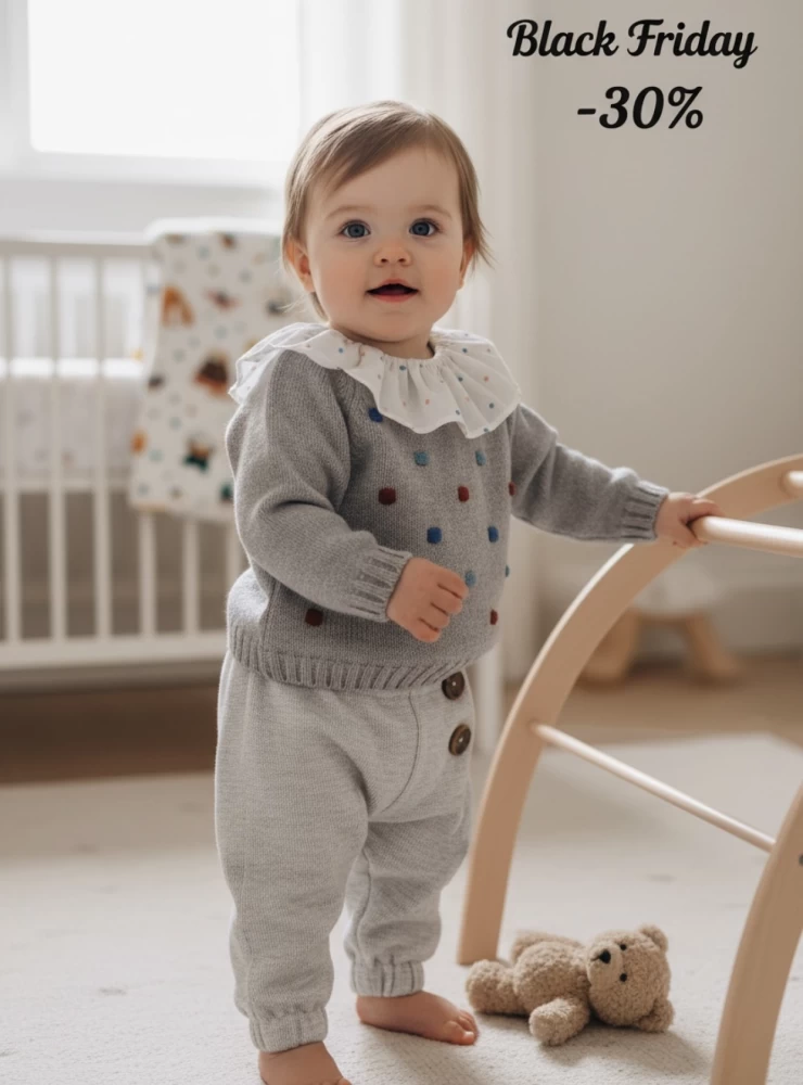 Unisex set. Sweater and trousers Pastel Collection