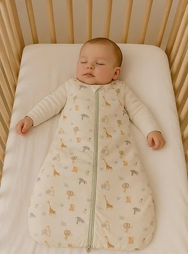 Unisex sleeping bag. One size fits all.