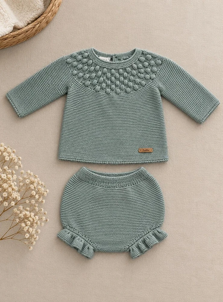 Unisex sweater and bloomer set – Salvia Collection