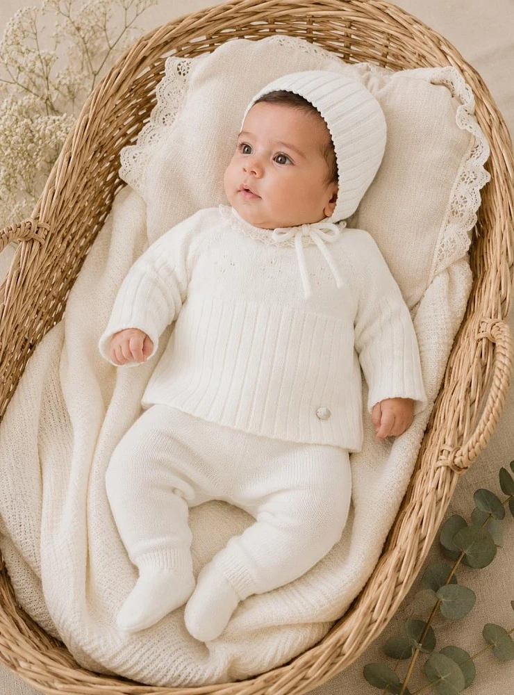 Unisex three-piece baby set | Amieva Collection