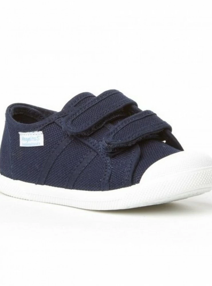 velcro canvas sneakers