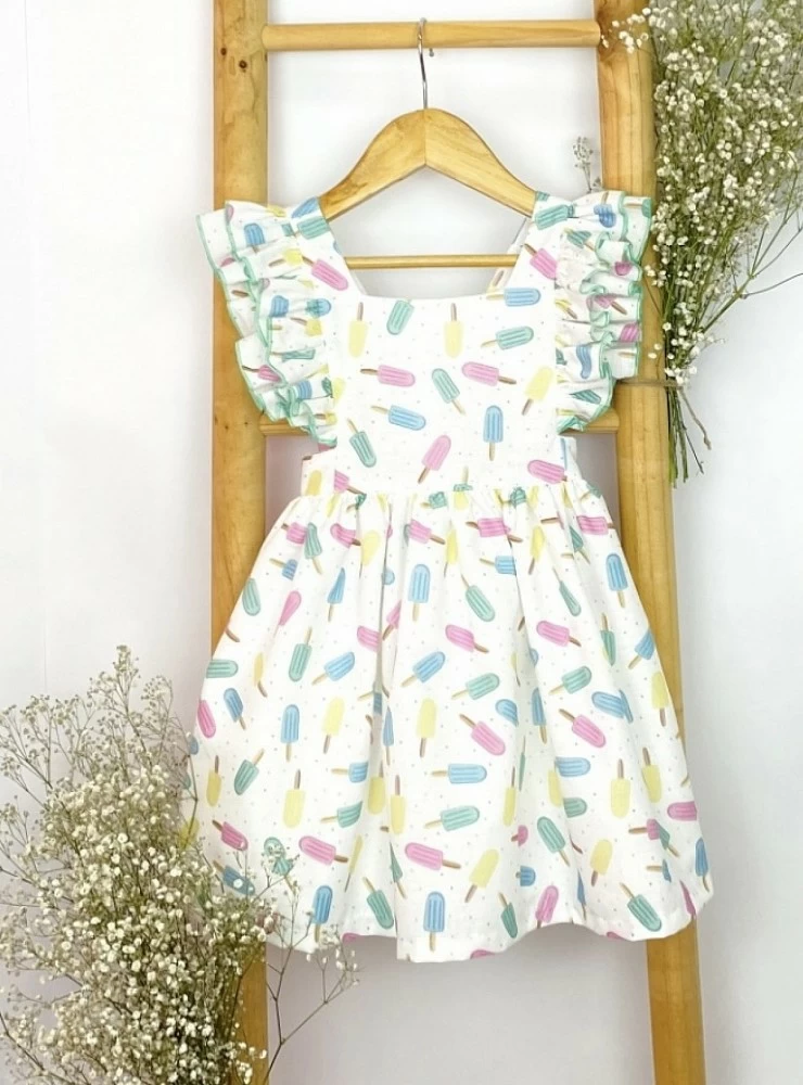 Vestido colección helados de Mon Petit Bonbon