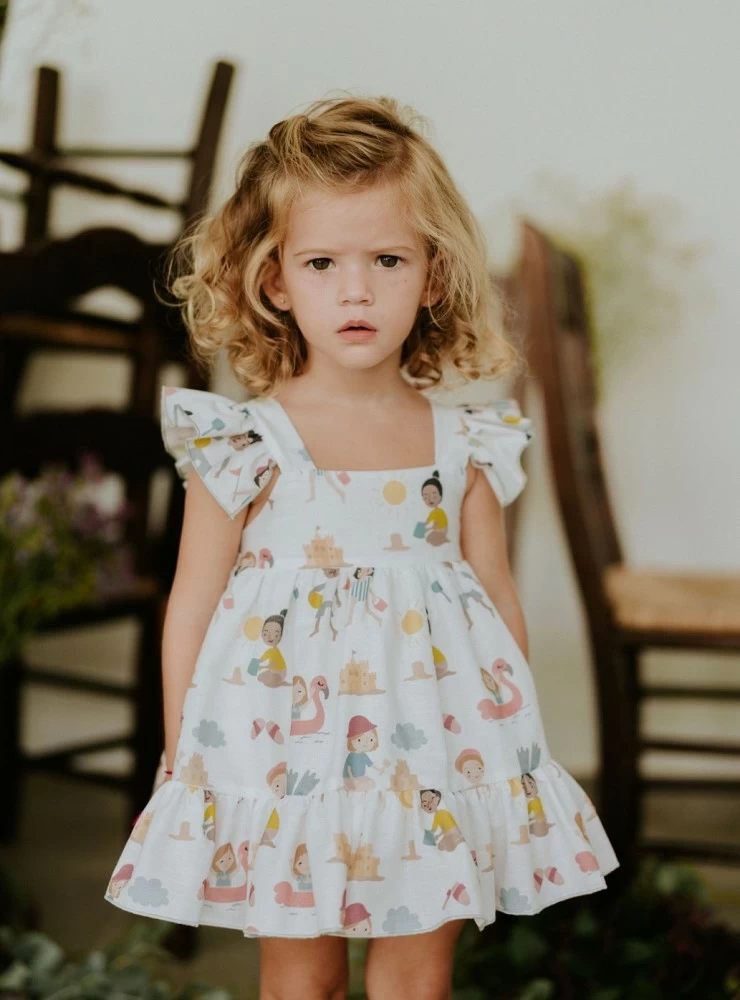 Vestido Colección Niños de Mon Petit Bonbon