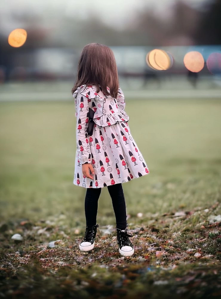 Vestido colección Soldados de Mon Petit Bonbon