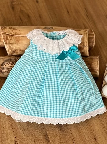 Vestido color turquesa