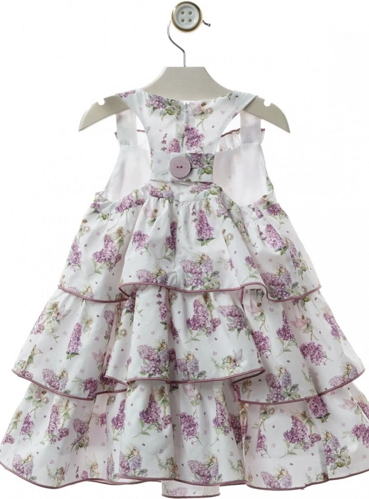 Vestido con estampado floral Colección Artesanía