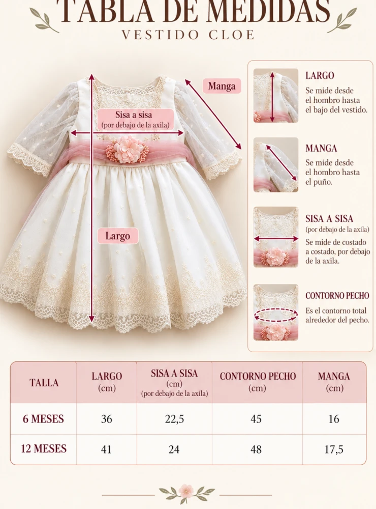 Vestido de arras y ceremonia de encaje | Colección Cloe