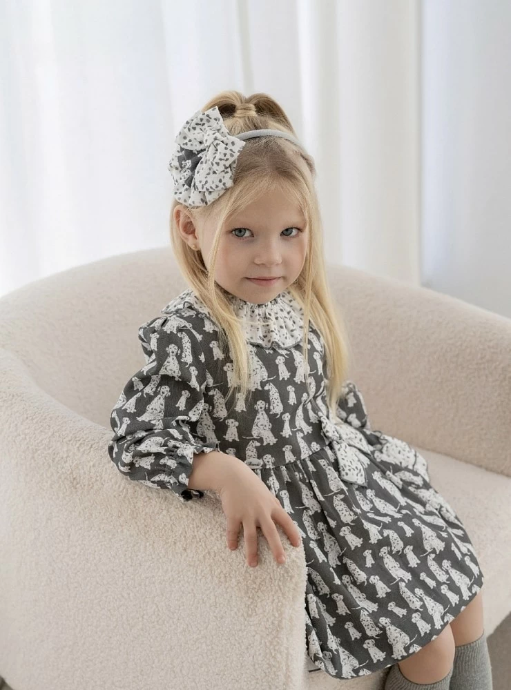 Vestido de viella colección Dálmatas