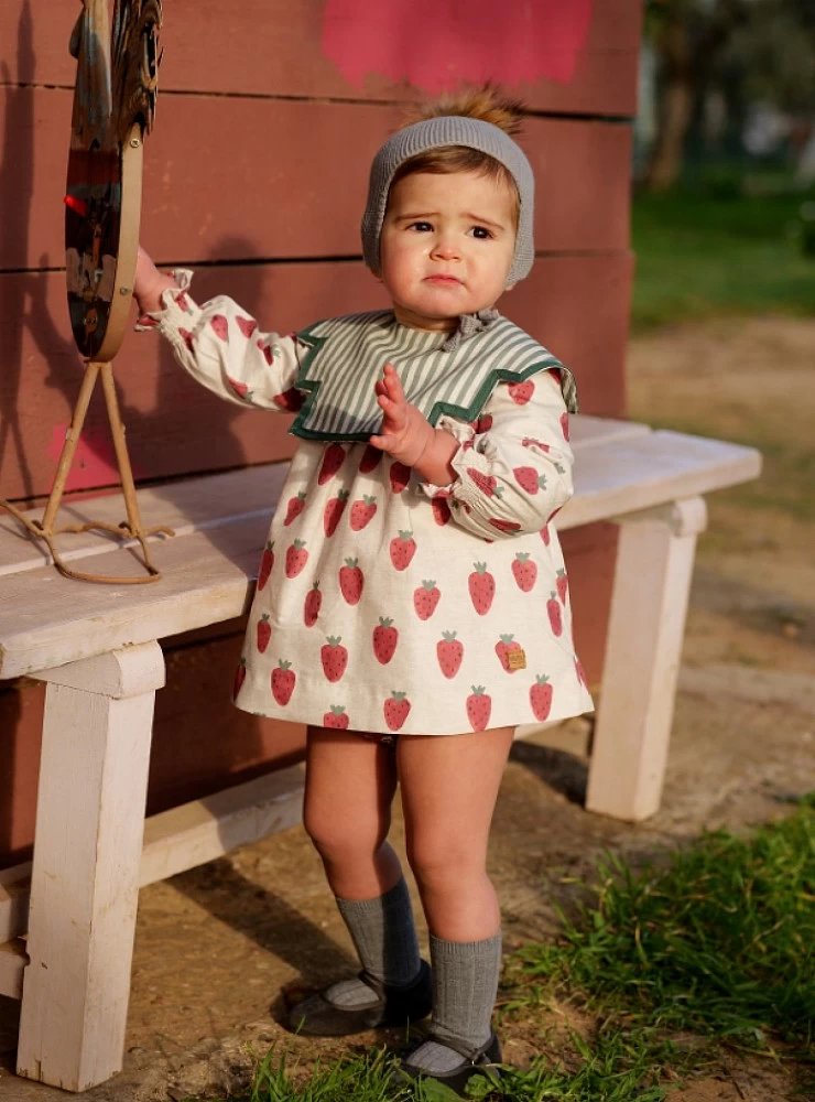 Vestido fresas de José varón