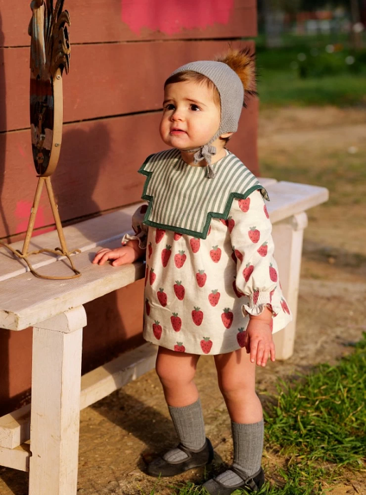 Vestido fresas de José varón