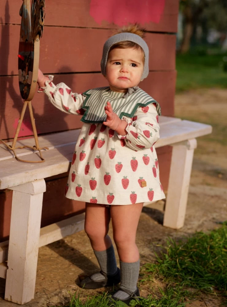 Vestido fresas de José varón