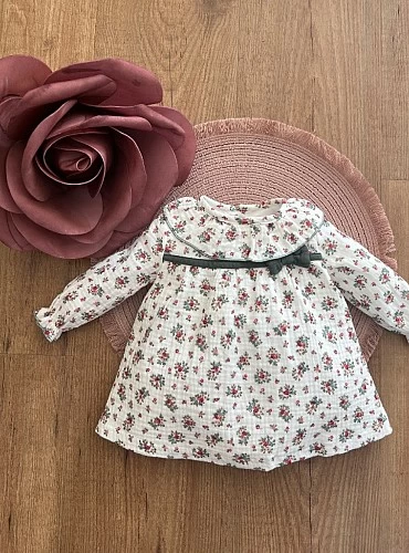 Vestido para bebé niña Colección Melocotón.