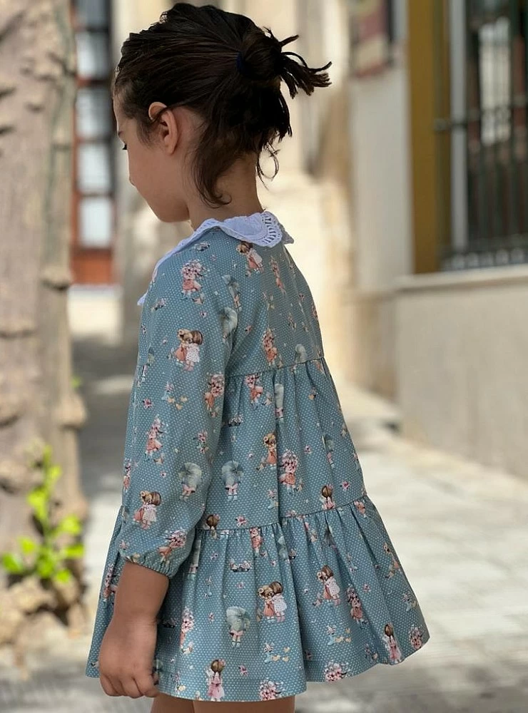 Vestido para niña Colección Rapunzel de La Peppa