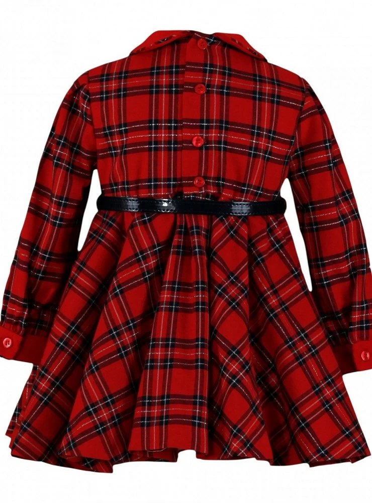 Vestido para niña evasé colección Christmas Dreams