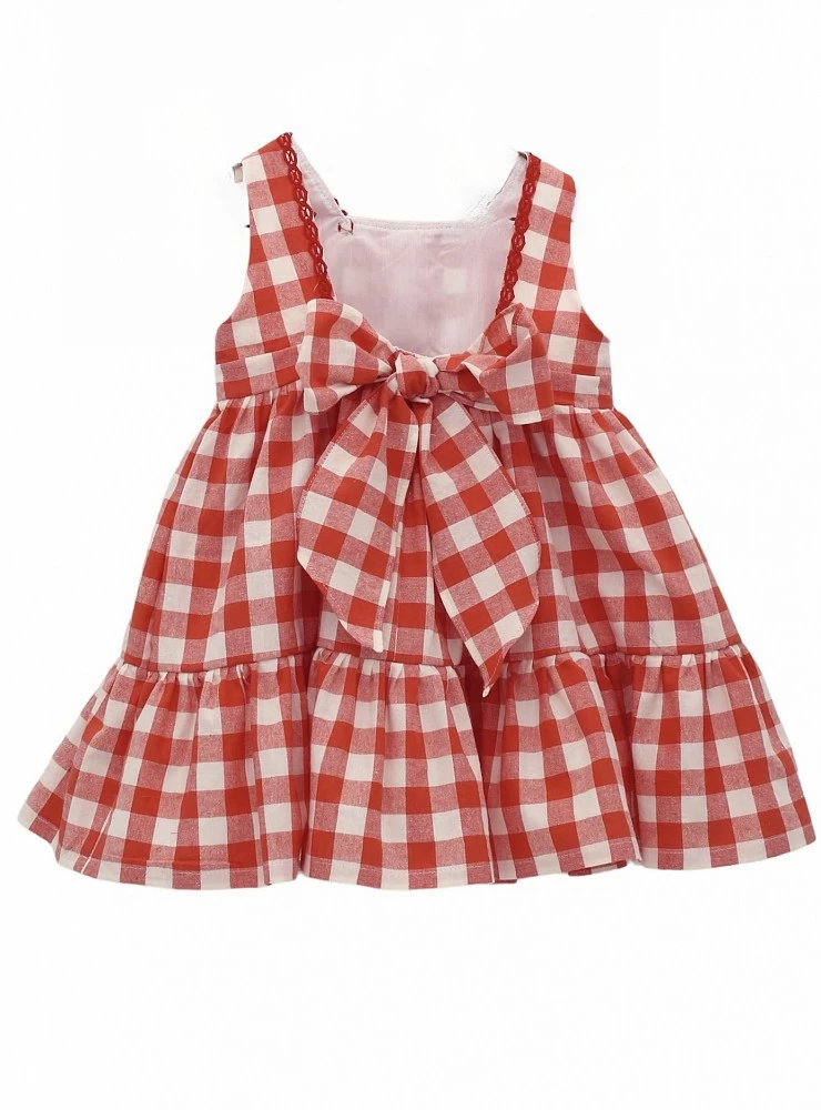 Vichy check dress from Foque's Poppies collection