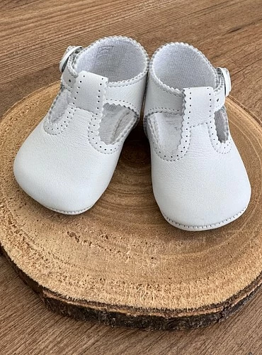 Wave sandal for children, white or beige