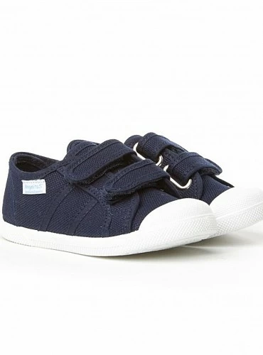 zapatillas de lona con Velcro