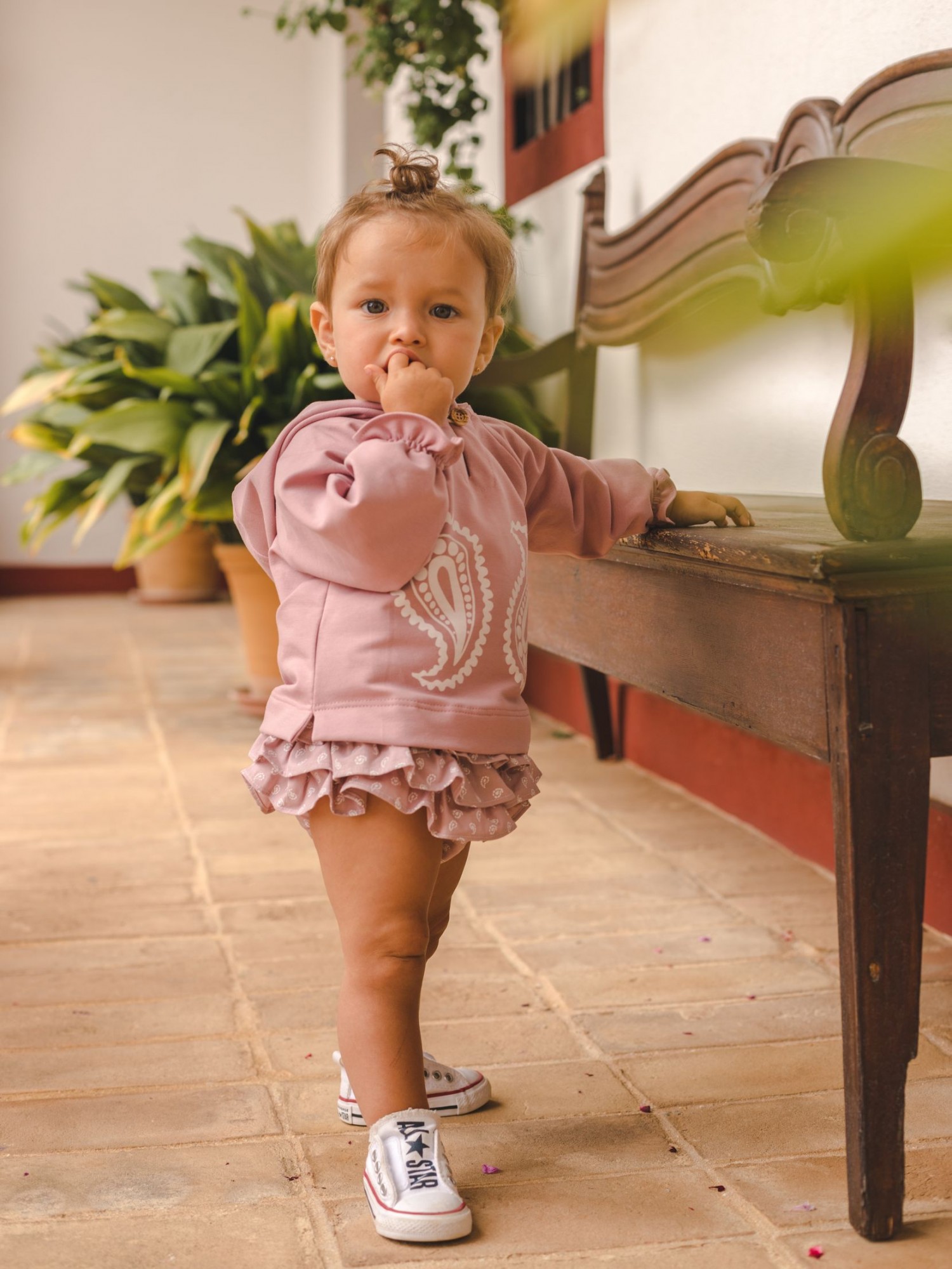Sudadera para nina Coleccion Cashemere de Jose Varon Lacasitadeblanca.es